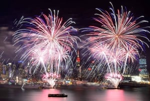 NYC: Nyttårsaften med alt inkludert festcruise på Hudson-floden