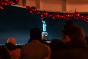 ニューヨーク：ハドソン川での大晦日オールインクルーシブパーティークルーズ