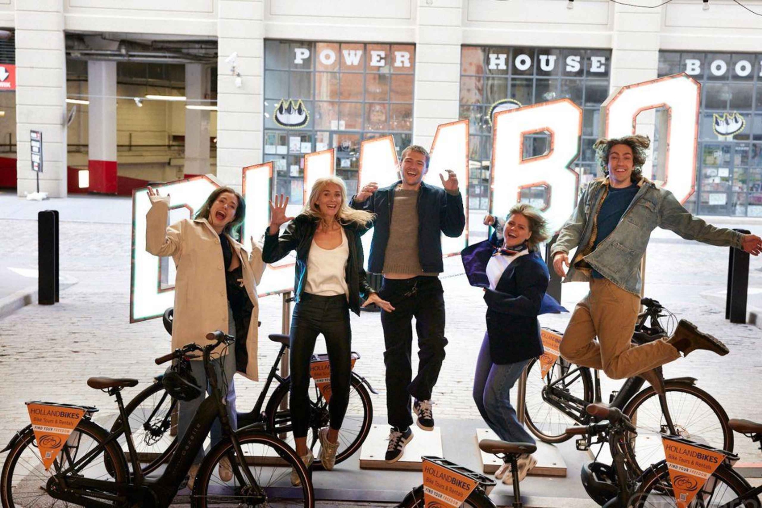 ¡Recorre el centro de la ciudad en bici con estilo en una bici holandesa o eléctrica!