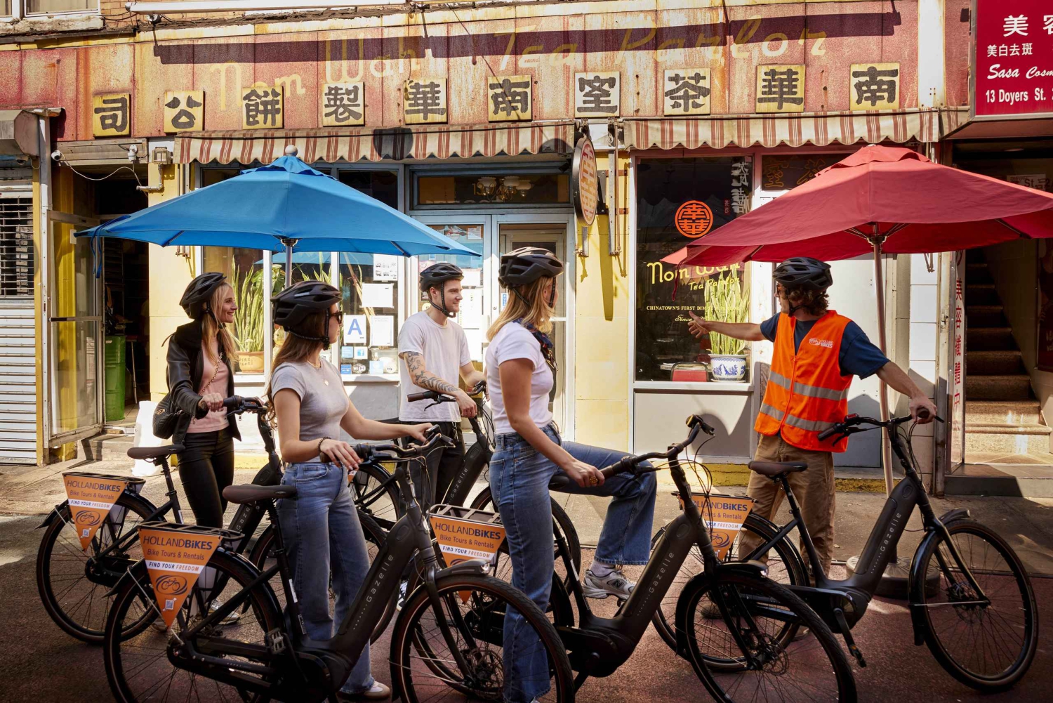 ¡Recorre el centro de la ciudad en bici con estilo en una bici holandesa o eléctrica!