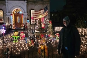 New York : visite à pied de Noël à Dyker Heights