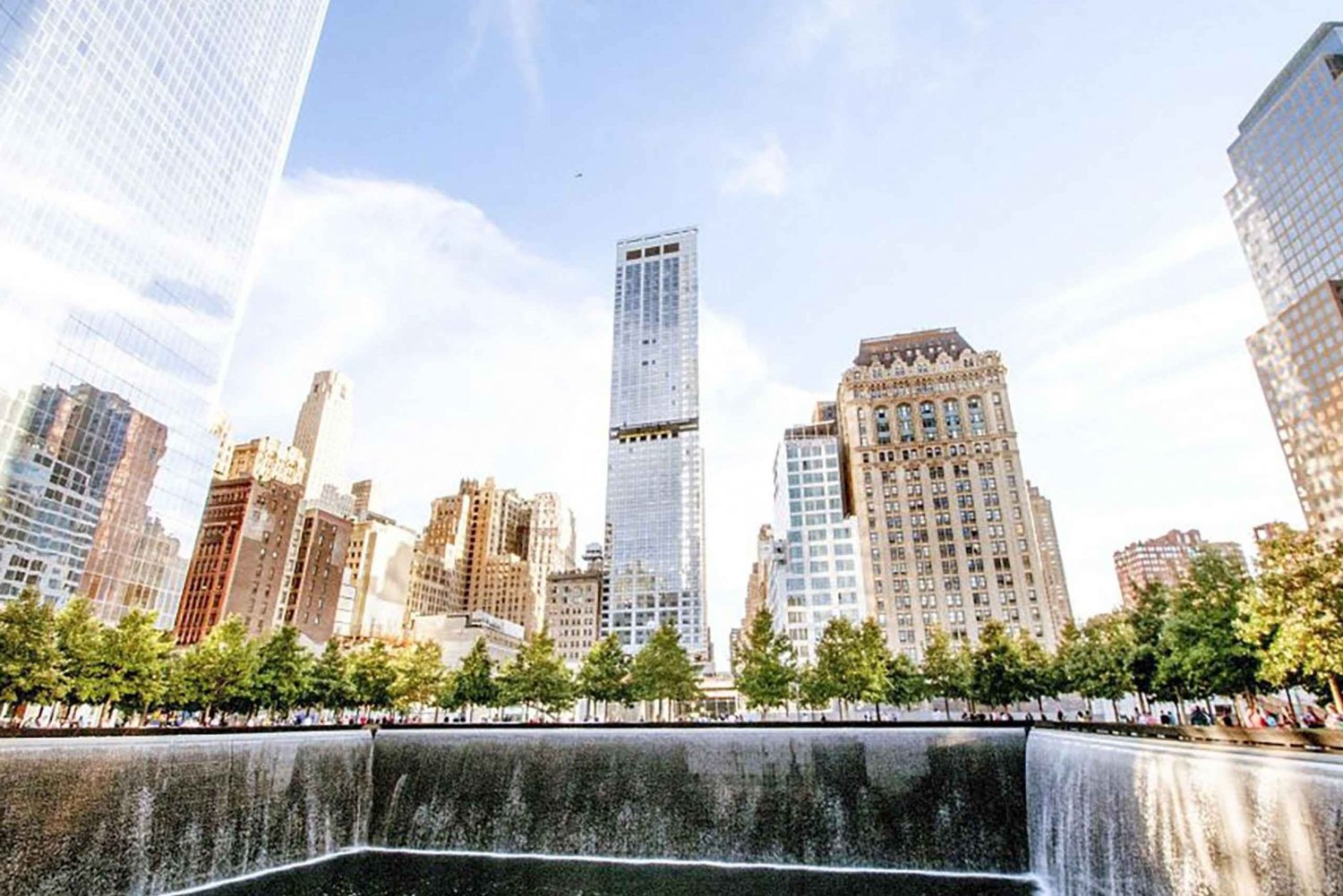 Utforska NYC:s finansdistrikt, 9/11 Memorial och Liberty Icon