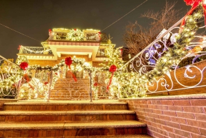 Découvrez la magie des lumières de Noël à Dyker Heights, à New York.