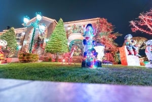 Découvrez la magie des lumières de Noël à Dyker Heights, à New York.