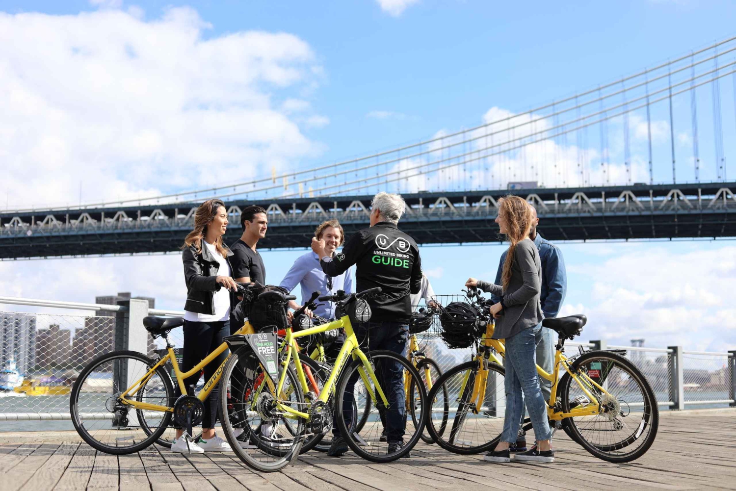 Da Manhattan: tour in bicicletta di 2 ore del ponte di Brooklyn
