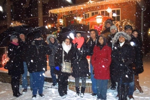 Ab Manhattan: 4-stündige Luxus-Bustour durch die Weihnachtslichter