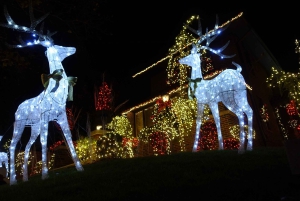 Ab Manhattan: 4-stündige Luxus-Bustour durch die Weihnachtslichter