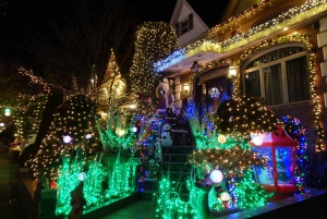 Ab Manhattan: 4-stündige Luxus-Bustour durch die Weihnachtslichter