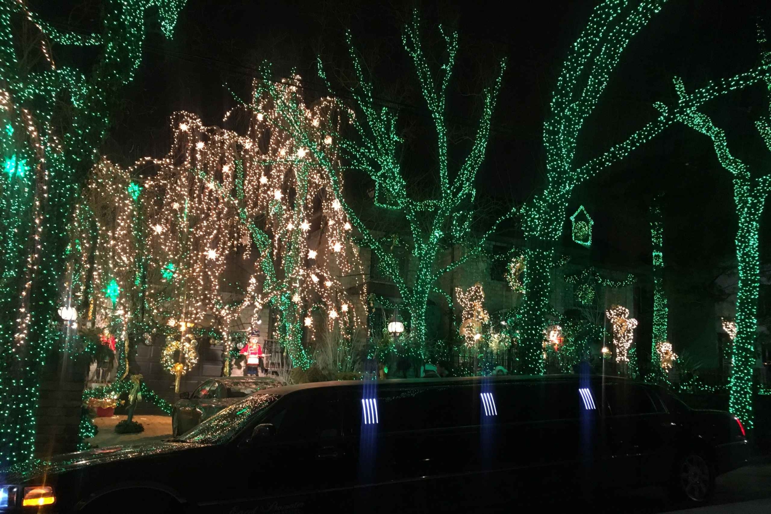 Из Манхэттена: частный рождественский тур по Бруклину на лимузине