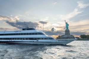 Fra New Jersey: New York City Buffet lunsj eller middagscruise