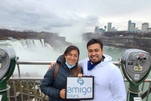 Från Niagarafallens dagsutflykt med buss