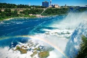 Från Niagarafallens dagsutflykt med buss