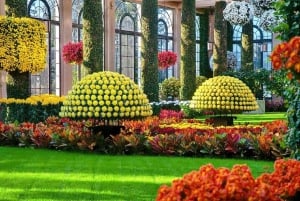 Von NY: Shri Swaminarayan Mandir, Longwood Gardens Tagestour