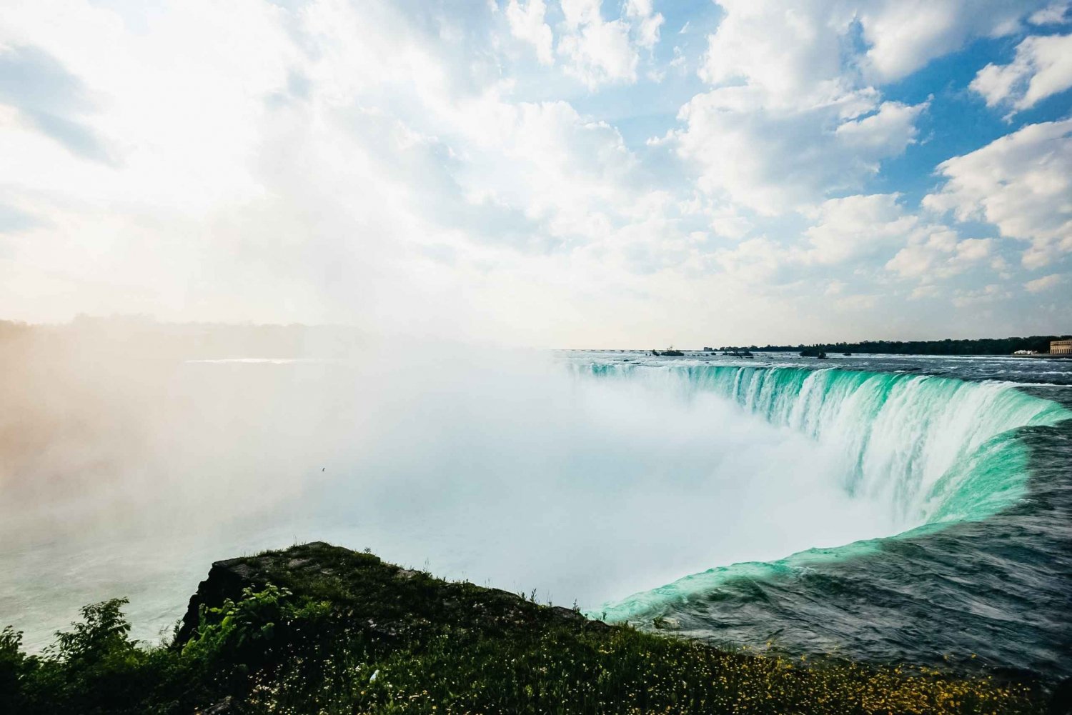 Z Nowego Jorku: 2-dniowa wycieczka nad wodospad Niagara z zakupami