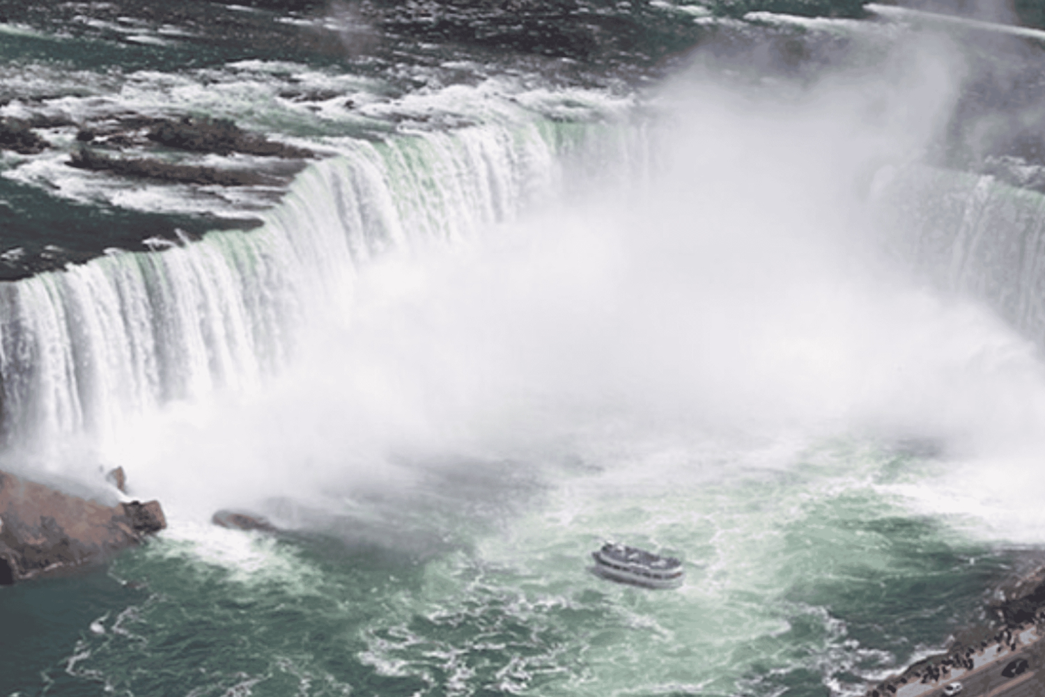 From NYC: Niagara Falls Day Trip with Optional Boat Ride