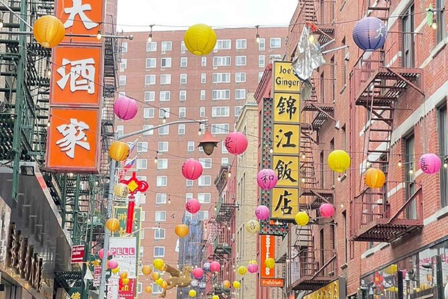 Depuis New York : Visite culinaire et culturelle de Chinatown et Little Italy