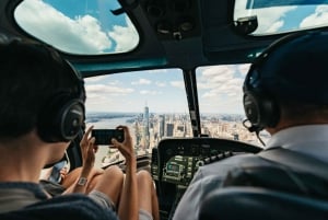 Depuis Westchester : Visite privée de NYC en hélicoptère pour 2-6 personnes
