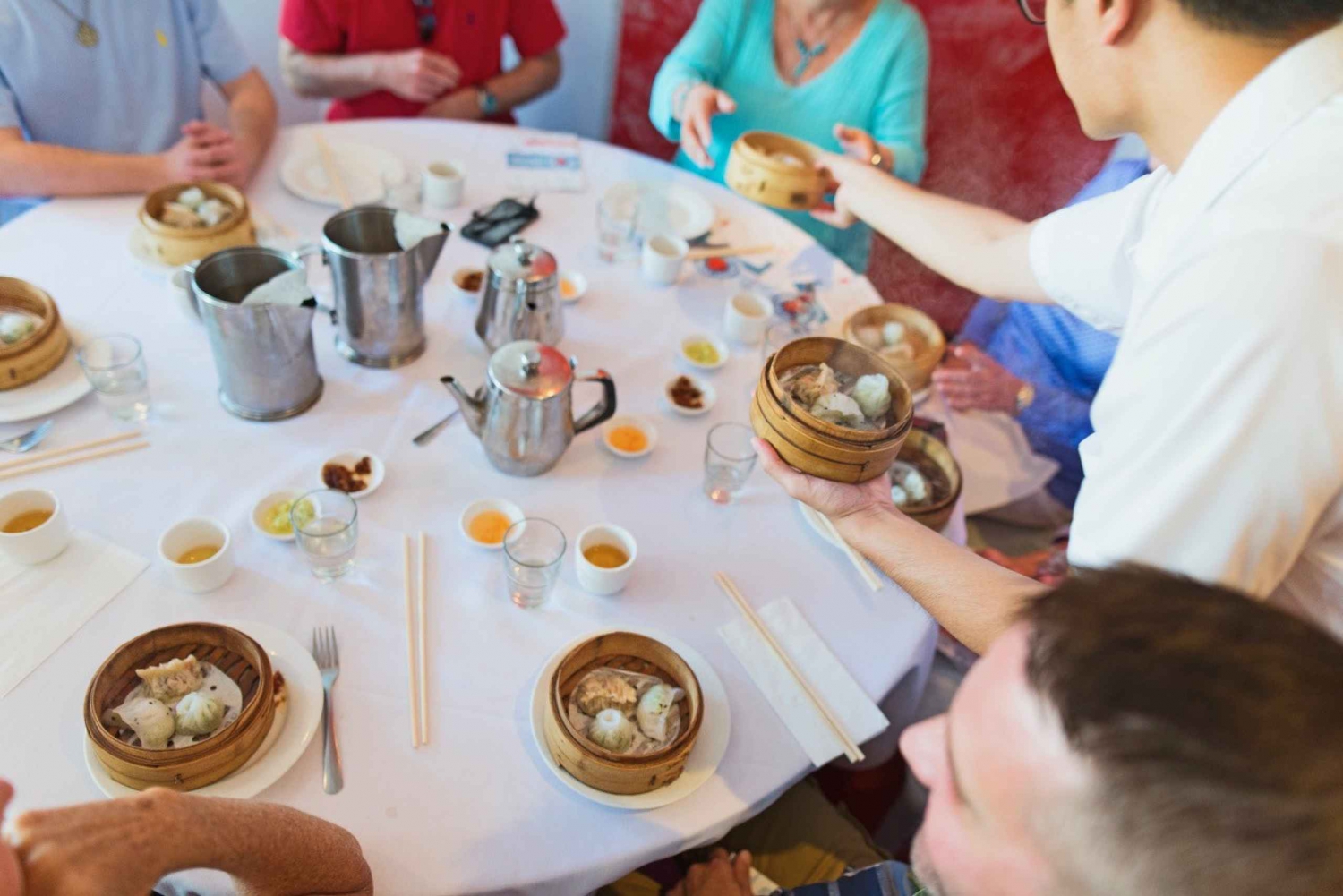 Gastronomische smaken van Chinatown-wandeltocht over eten en cultuur