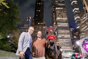 Hevosajelu Rockefeller Centerissä ja Times Squarella