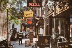 Rastreamento de comida em Greenwich Village