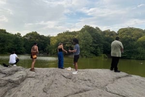 Pesca guiada en el icónico Central Park de Nueva York