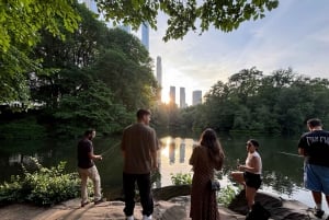 Guidet fiskeri i New Yorks ikoniske Central Park