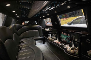 JFK /EWR luchthaven Stretch Limo ophaalservice + een uur NYC tour