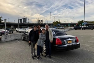 JFK /EWR lentokentän Stretch Limo Pick Up + tunnin NYC Tour