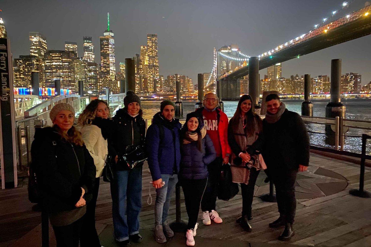 Luci e Ponti di New York- Night Tour in Italiano