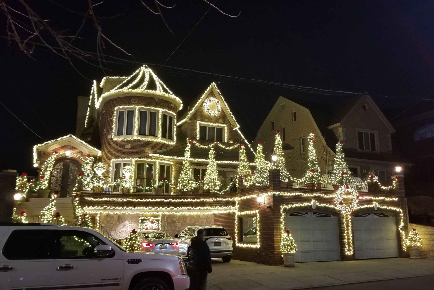 Upea jouluvalojen kierros Dyker Heights Brooklynissa