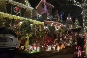 Wspaniała świąteczna wycieczka po Dyker Heights na Brooklynie