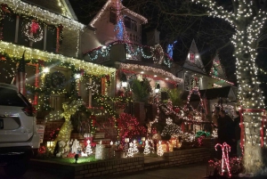 Upea jouluvalojen kierros Dyker Heights Brooklynissa