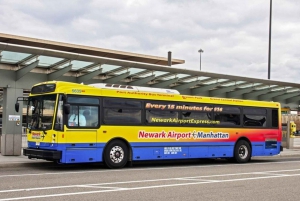 Manhattan: Bustransport fra/til Newark Lufthavn