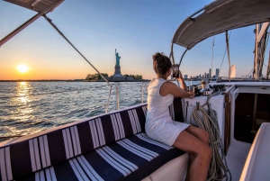 NYC: Tour privato in barca a vela alla Statua della Libertà