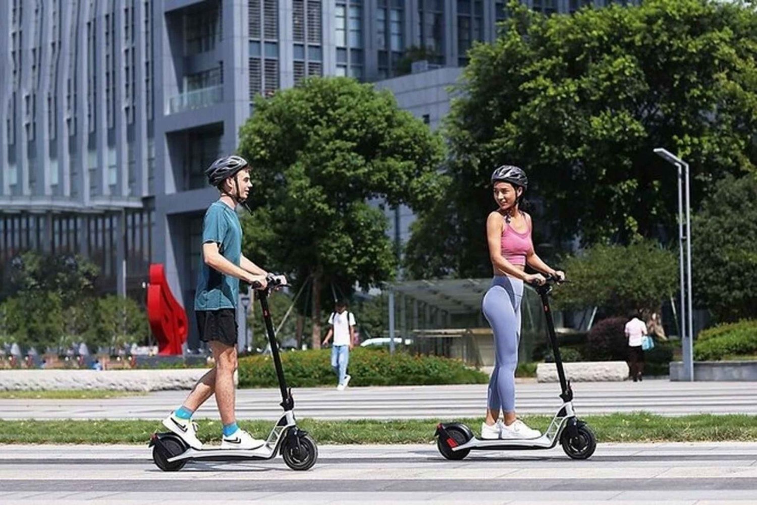 Alquiler de scooters eléctricos en Central Park