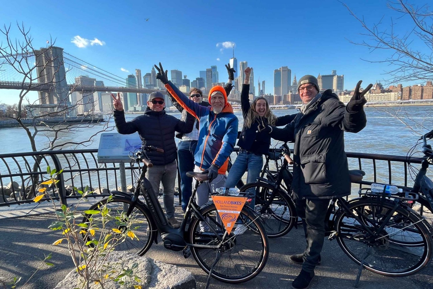 Broadway Fahrradtour mit authentischen holländischen Fahrrädern!
