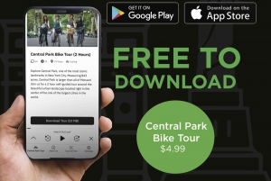 Central Park: Zelf begeleide fietstour App - Audio + Geschreven