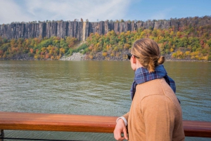 New York: crociera autunnale in yacht sul fiume Hudson