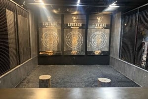 New York : Expérience de lancer de hache pour 2 personnes