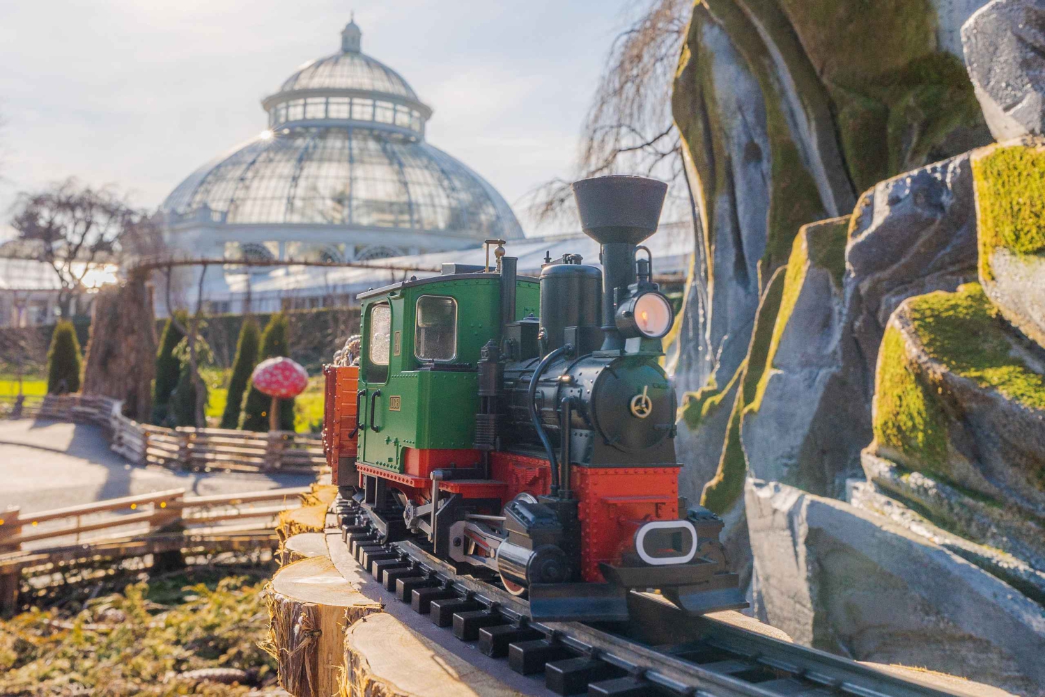 Jardín Botánico de Nueva York: Espectáculo de trenes navideños
