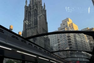 NYC Bustronome Gourmet Sightseeing Middagstur Panoramabus
