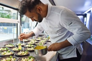 ニューヨーク：バストロノーム グルメ ランチ ツアー