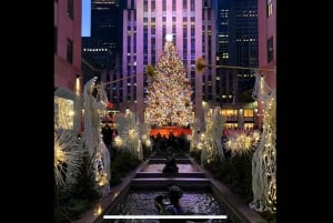 NYC: Christmas in New York Guided Tour + Moulin Rouge Ticket