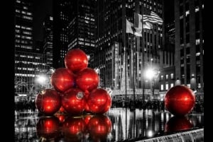 NYC: Christmas in New York Guided Tour + Moulin Rouge Ticket