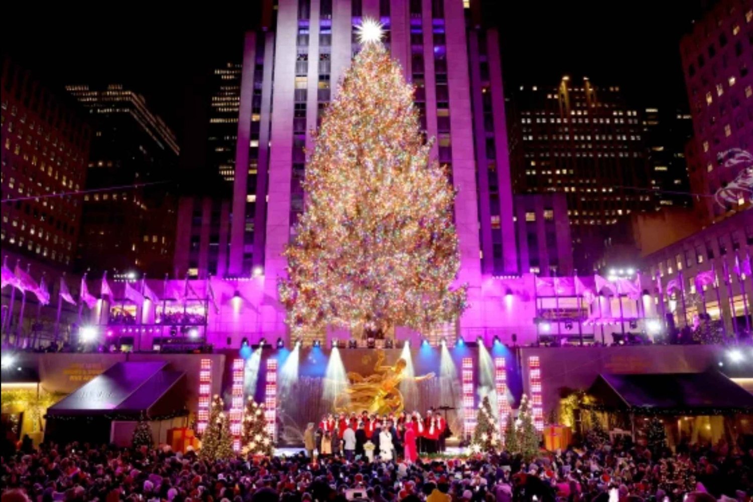 New York: Christmas Magic Pedicab Tour with Rockefeller Tree