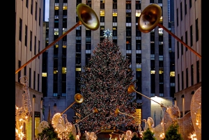 ニューヨークロックフェラー・センターとクリスマス・ペディキャブ・ツアー