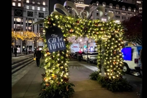 ニューヨークロックフェラー・センターとクリスマス・ペディキャブ・ツアー