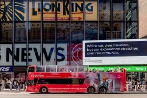 New York City: 24 tai 48 tunnin Hop-on Hop-off bussikierros.