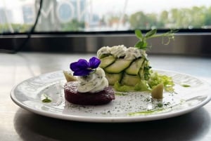 NYC Bustronome Gourmet Sightseeing Middagstur Panoramabus