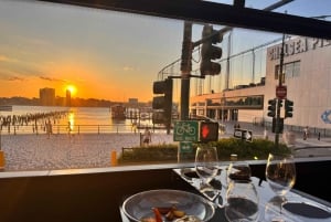 NYC Bustronome Gourmet Sightseeing Middagstur Panoramabus